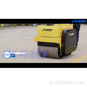 Rolo compactador vibratório compacto de mão 550 kg